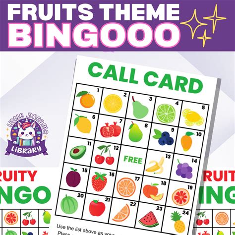 pocket fruity bingo